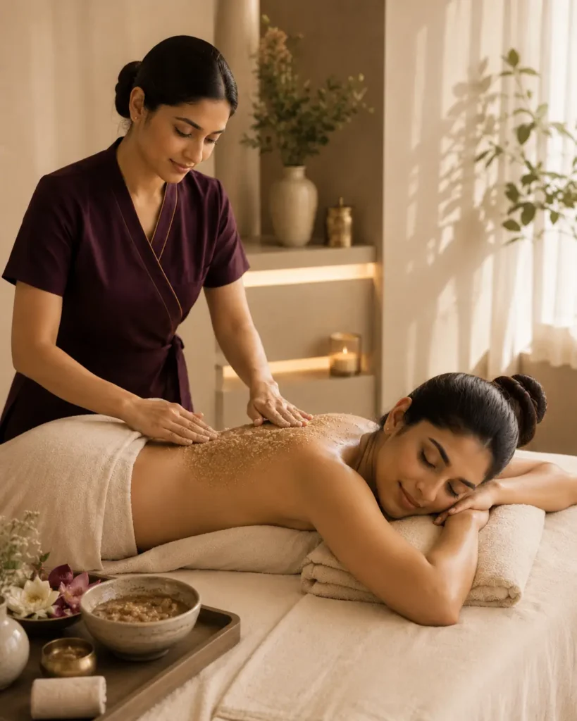 THE NAARI – Ayurvedic Body Scrubs (Herbal Exfoliation)