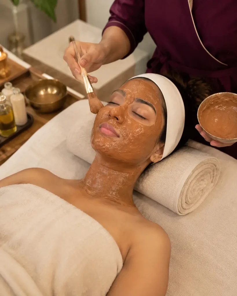 THE NAARI – Ayurvedic Facial (Herbal Masks, Cleansers, and Massage)