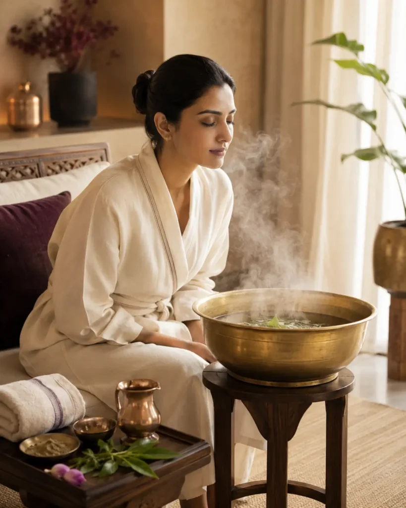 THE NAARI – Ayurvedic Steam Therapy (Herbal Infused Steam Bath)