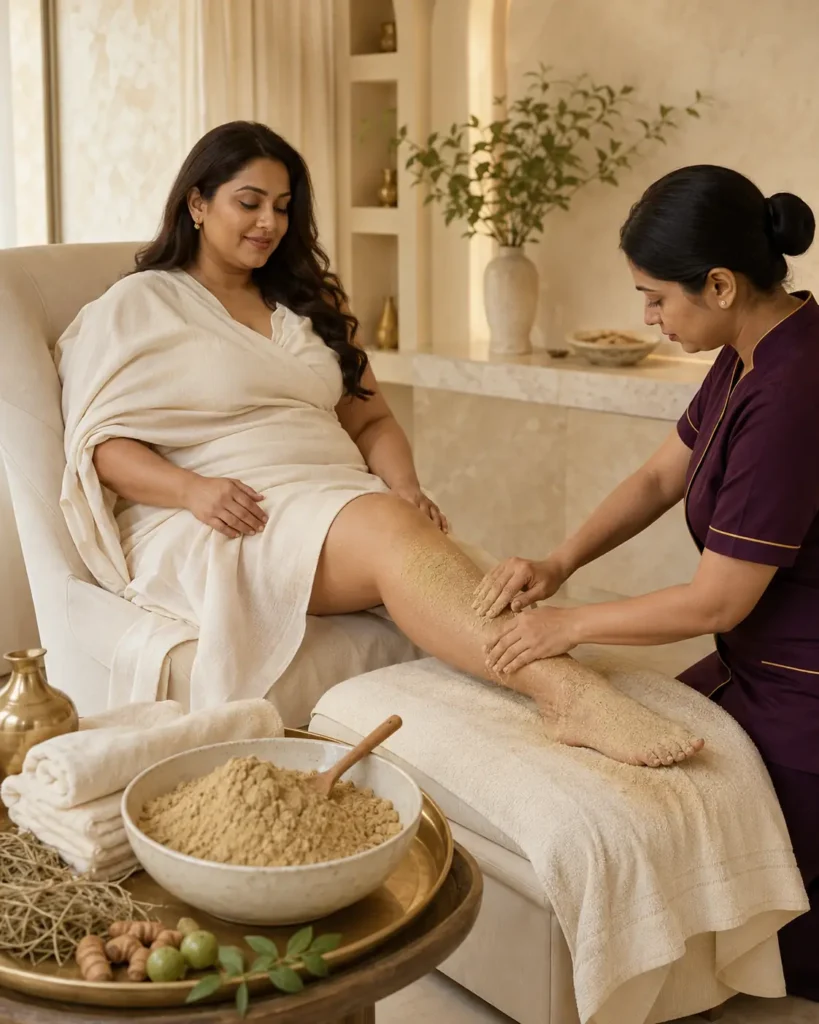 THE NAARI – Ayurvedic Weight Loss Therapy (Herbal Massages and Diet)