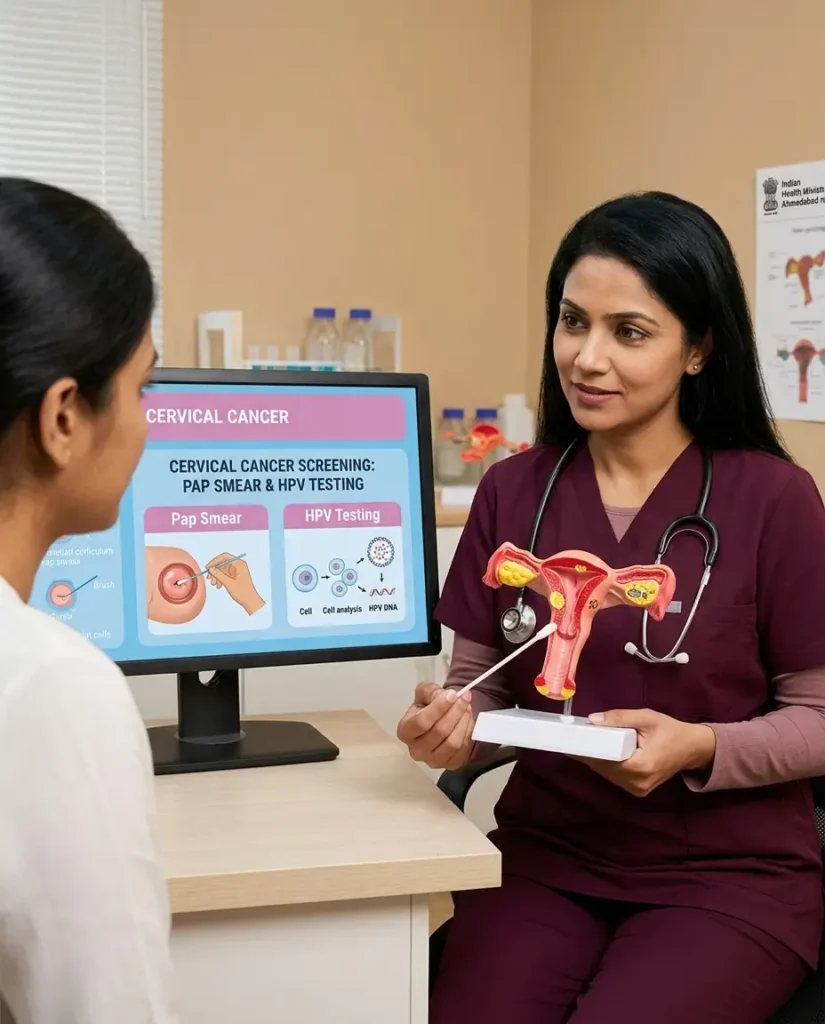 THE NAARI – Cervical Cancer Screening (Pap Smear, HPV Testing)