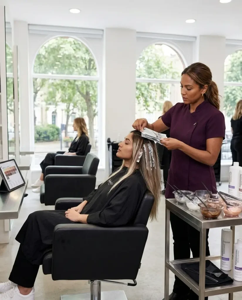 THE NAARI – Color Correction and Balayage Refresh