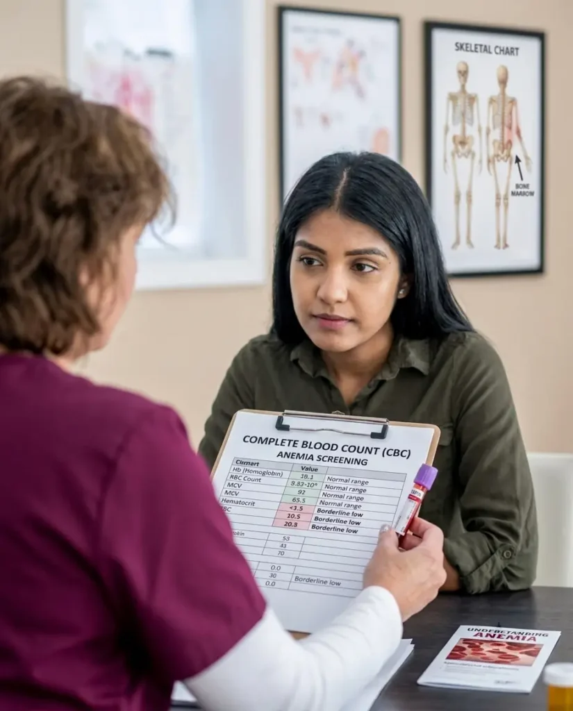 THE NAARI – Complete Blood Count (CBC) and Anemia Screening