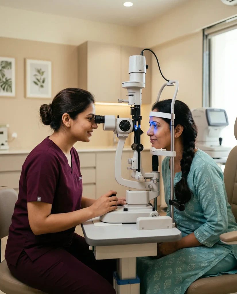 THE NAARI – Comprehensive Eye Examination