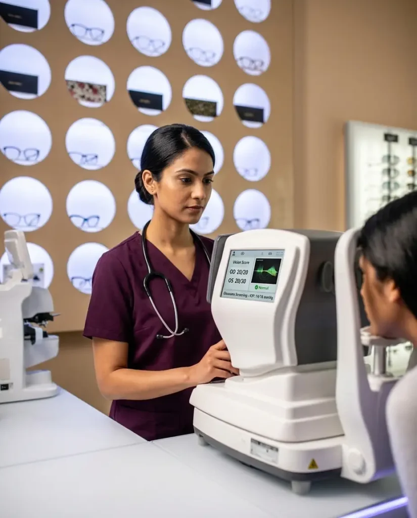 THE NAARI – Eye Health Examination (Vision Test, Glaucoma Screening)