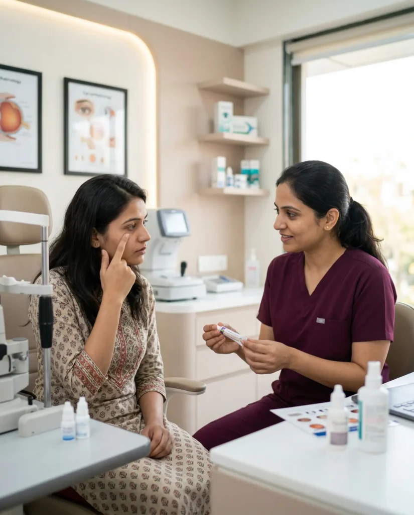 THE NAARI – Eye Infections and Allergies Management
