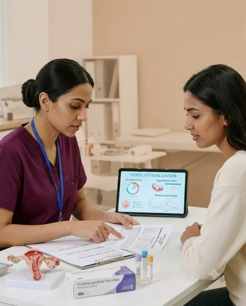 THE NAARI – Fertility Check (Ovulation, Egg Count, Hormone Levels)