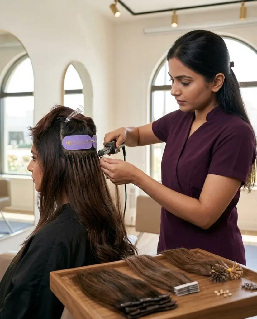THE NAARI – Hair Extensions (Clip-In, Tape-In, Fusion, Microbead)