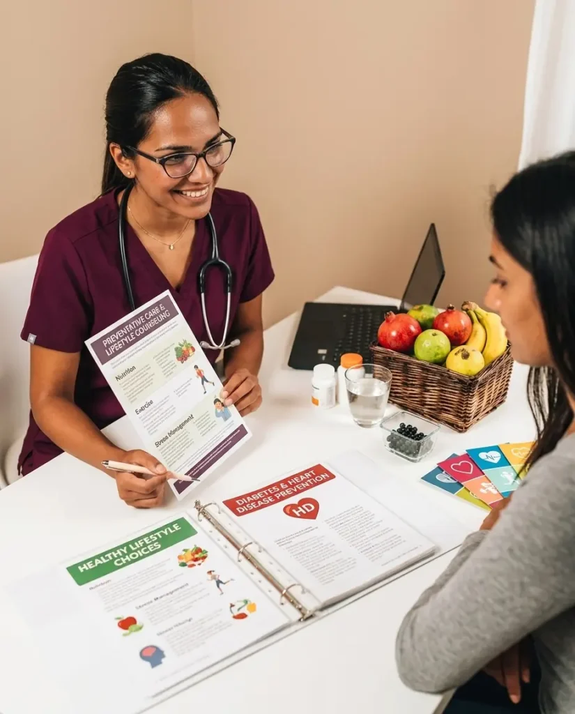 THE NAARI – Healthy Lifestyle and Preventative Care Counseling