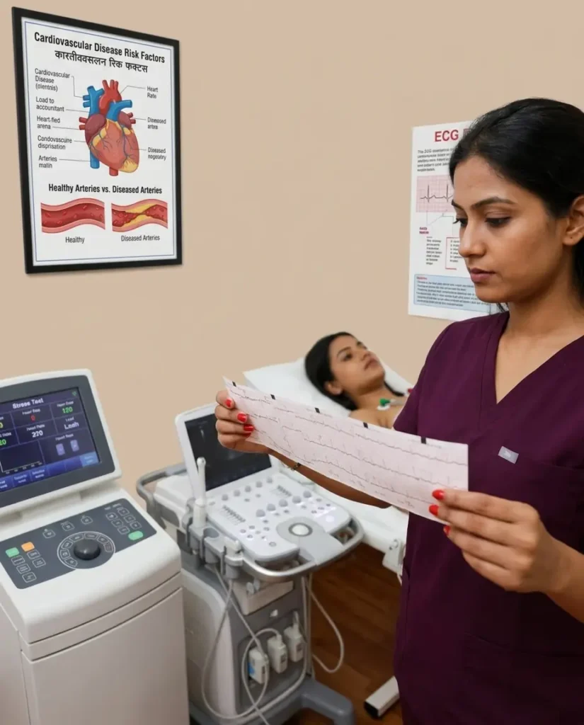 THE NAARI – Heart Disease Risk Assessment (ECG, Stress Test)