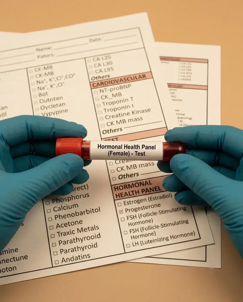 THE NAARI – Hormonal Health Panel (Estrogen, Progesterone, FSH, LH)