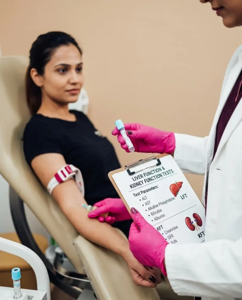THE NAARI – Liver Function and Kidney Function Tests