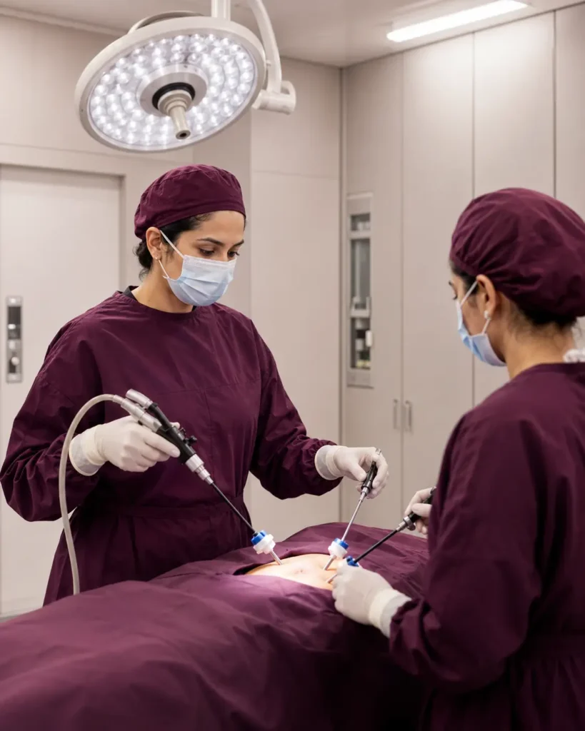 THE NAARI – Minimally Invasive Gynecologic Surgery (Laparoscopy, Hysteroscopy)